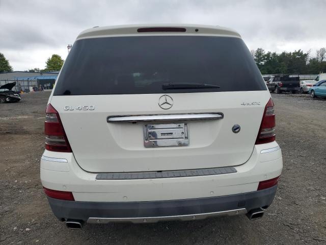 4JGBF71E07A292212 - 2007 MERCEDES-BENZ GL 450 4MATIC WHITE photo 6