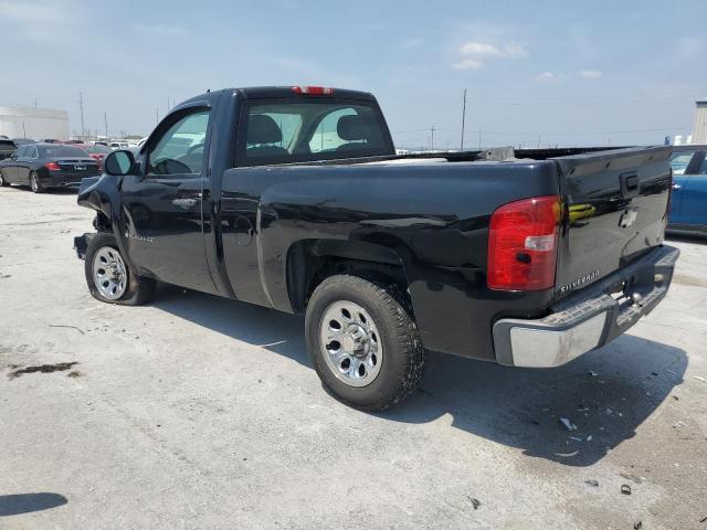 1GCEC14X68Z155539 - 2008 CHEVROLET SILVERADO2 C1500 BLACK photo 2