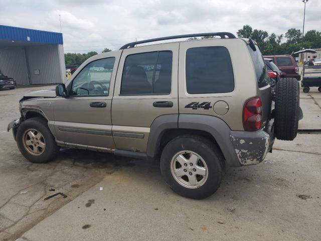 1J4GL48K77W523231 - 2007 JEEP LIBERTY SPORT 金色 照片 2