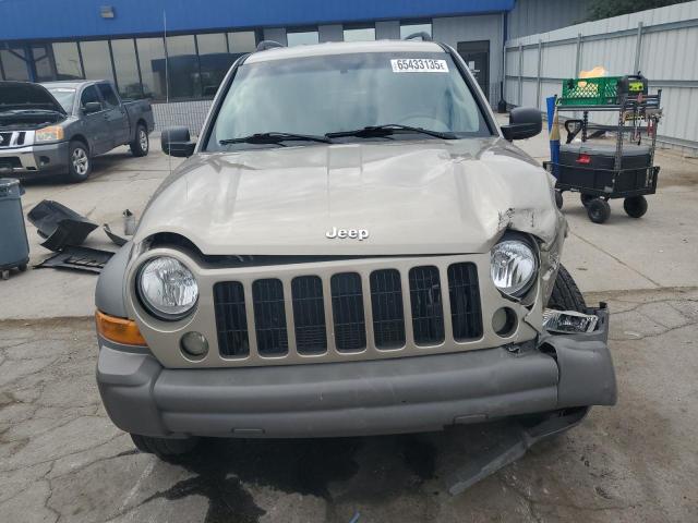 1J4GL48K77W523231 - 2007 JEEP LIBERTY SPORT 金色 照片 5