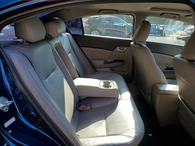 2HGFB2F95CH506883 - 2012 HONDA CIVIC EXL Mavi foto 10