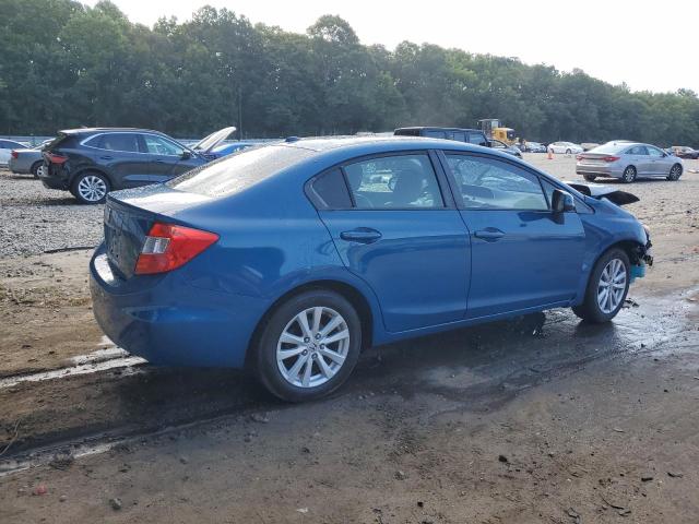 2HGFB2F95CH506883 - 2012 HONDA CIVIC EXL Mavi foto 3