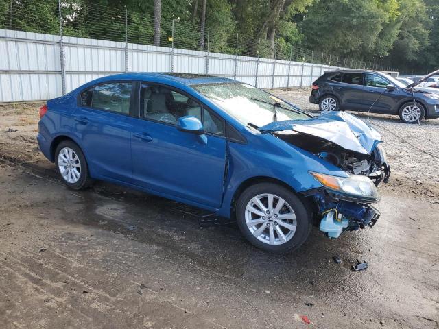 2HGFB2F95CH506883 - 2012 HONDA CIVIC EXL Mavi foto 4