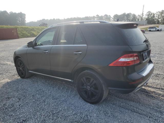 4JGDA5HB8DA132260 - 2013 MERCEDES-BENZ ML 350 4MATIC BLACK photo 2