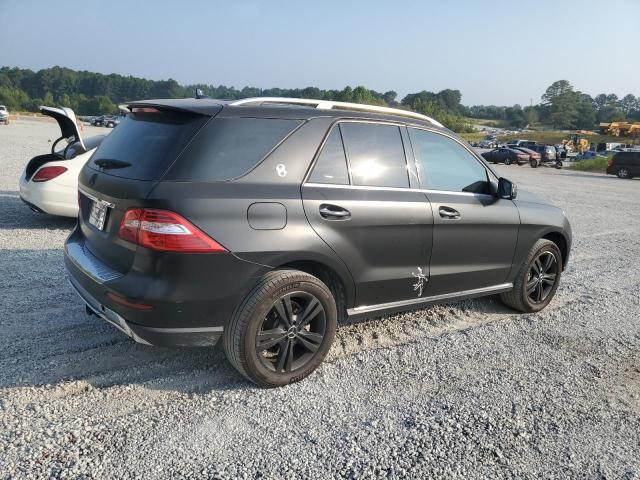 4JGDA5HB8DA132260 - 2013 MERCEDES-BENZ ML 350 4MATIC BLACK photo 3