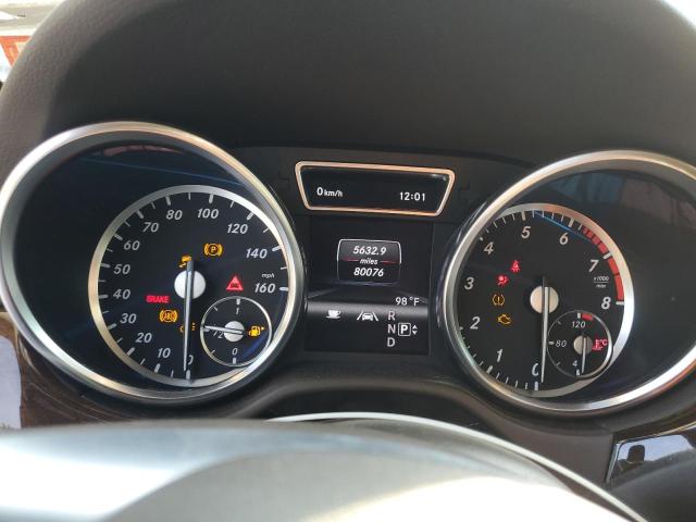 4JGDA5HB8DA132260 - 2013 MERCEDES-BENZ ML 350 4MATIC BLACK photo 9