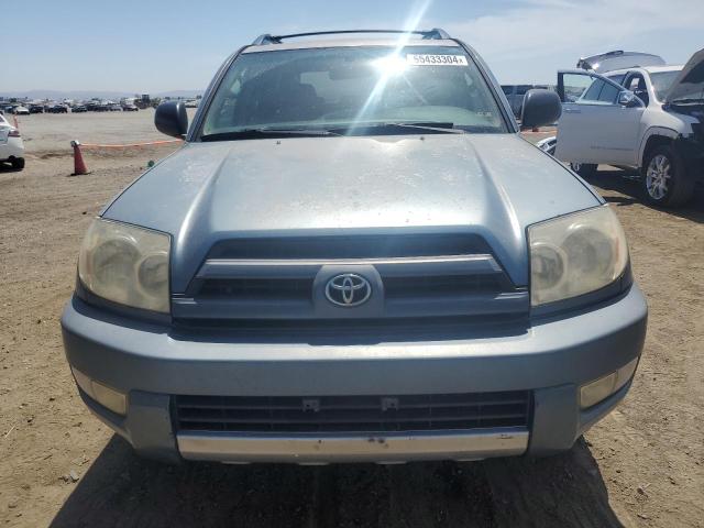 JTEZU14R630013992 - 2003 TOYOTA 4RUNNER SR5 BLUE photo 5