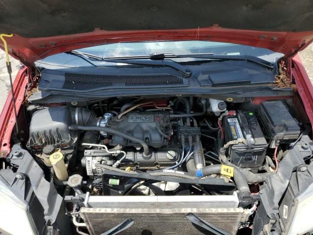 2D4RN5D16AR111574 - 2010 DODGE GRAND CARA SXT RED photo 12