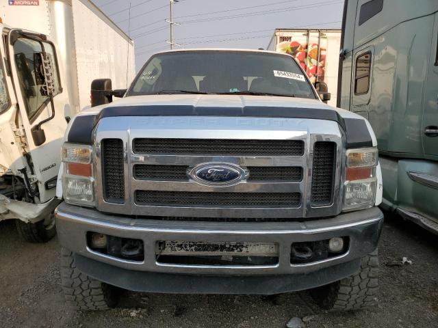 1FTWW31R39EA25028 - 2009 FORD F350 SUPER DUTY WHITE photo 5