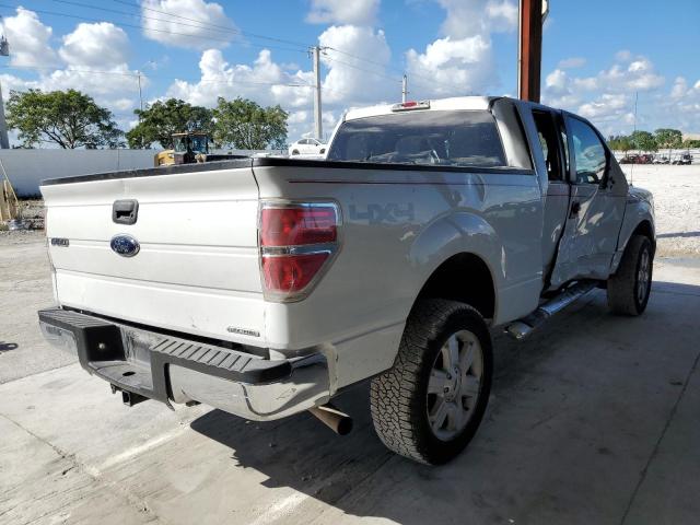 1FTFX1EF3CFD04207 - 2012 FORD F150 SUPER CAB WHITE photo 4