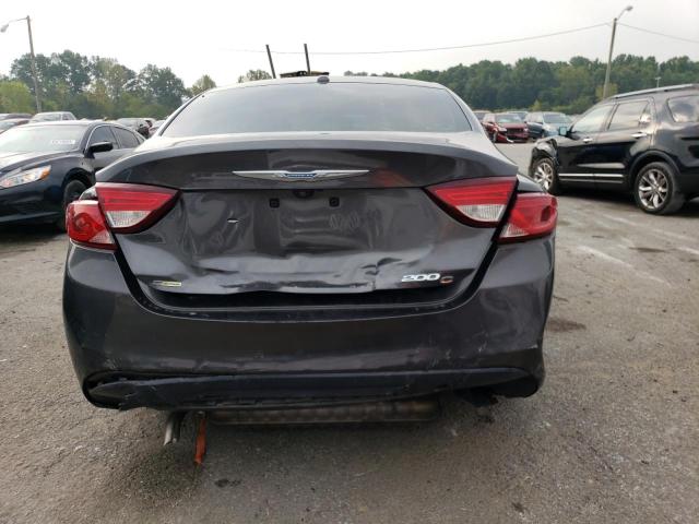 1C3CCCCB1FN576490 - 2015 CHRYSLER 200 C GRAY photo 6