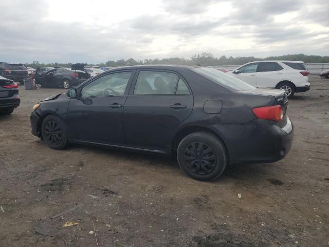 2T1BU4EE5AC299355 - 2010 TOYOTA COROLLA BASE BLACK photo 2