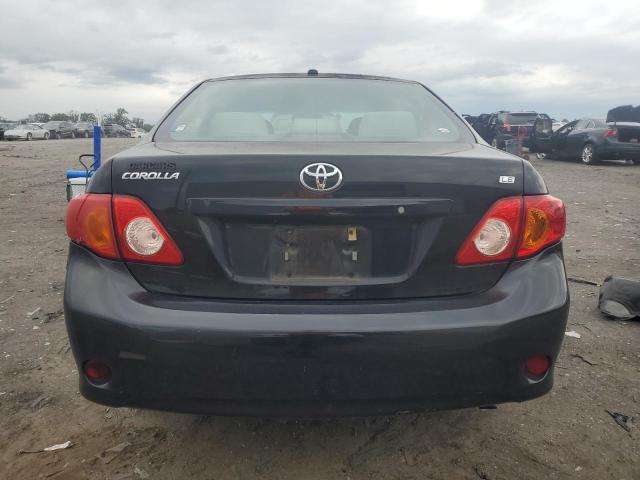 2T1BU4EE5AC299355 - 2010 TOYOTA COROLLA BASE BLACK photo 6