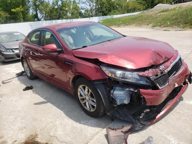 5XXGM4A79DG132118 - 2013 KIA OPTIMA LX RED photo 4