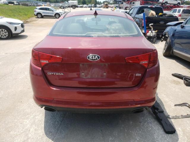 5XXGM4A79DG132118 - 2013 KIA OPTIMA LX RED photo 6