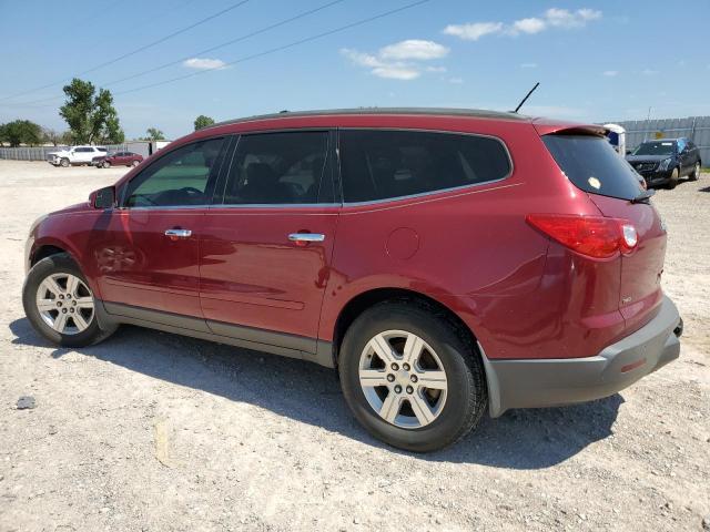 1GNLVGED2AJ211867 - 2010 CHEVROLET TRAVERSE 2 LT MAROON photo 2