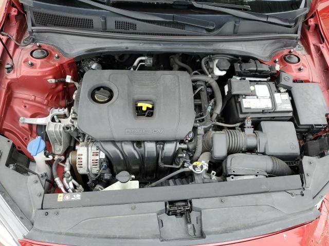 3KPF24AD4KE093404 - 2019 KIA FORTE FE RED photo 11