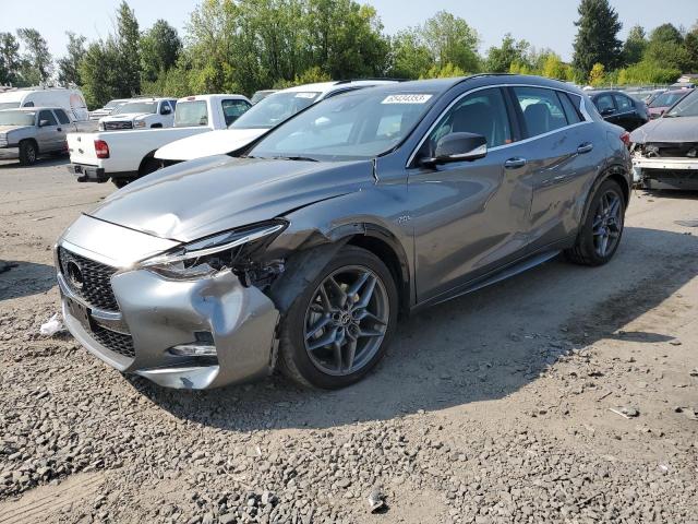 SJKCH5CP1HA018487 - 2017 INFINITI QX30 BASE GRAY photo 1