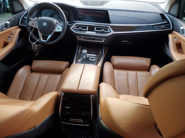 5UXCX4C54KLS38649 - 2019 BMW X7 XDRIVE50I WHITE photo 8