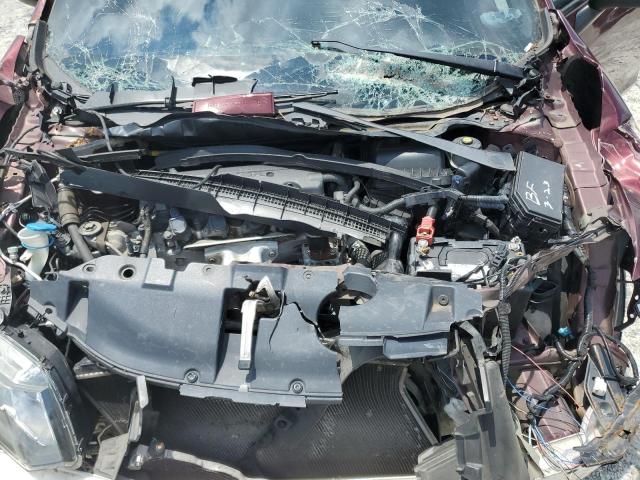 19XFB2F59EE001326 - 2014 HONDA CIVIC LX BURGUNDY photo 11