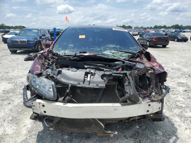 19XFB2F59EE001326 - 2014 HONDA CIVIC LX BURGUNDY photo 5