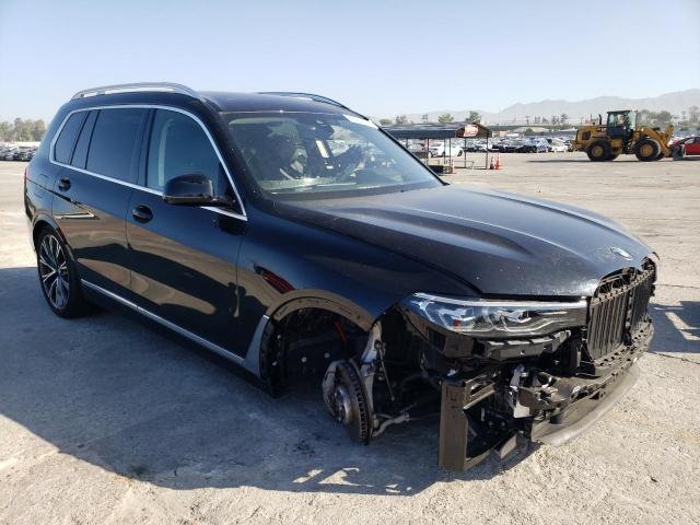 5UXCW2C07N9M94586 - 2022 BMW X7 XDRIVE40I BLACK photo 4