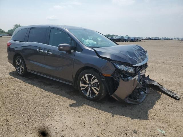 5FNRL6H83NB058656 - 2022 HONDA ODYSSEY TOURING GRAY photo 4