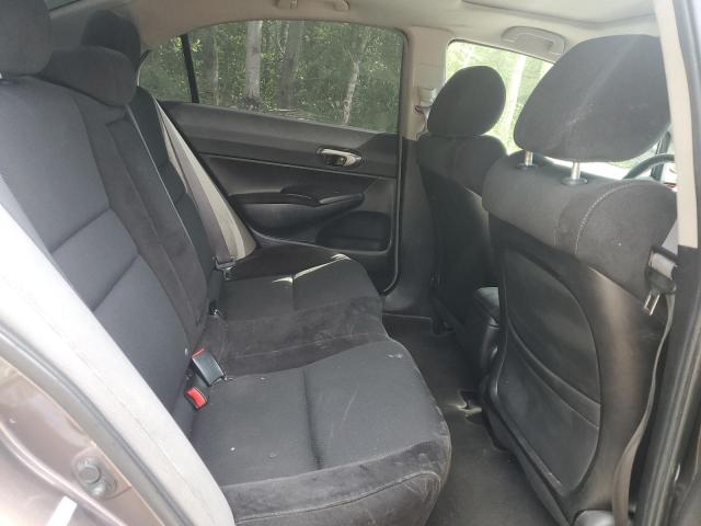 2HGFA16639H007429 - 2009 HONDA CIVIC LX-S Մոխրագույն լուսանկար 10