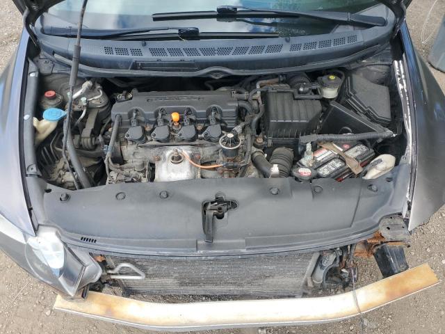 2HGFA16639H007429 - 2009 HONDA CIVIC LX-S Մոխրագույն լուսանկար 11