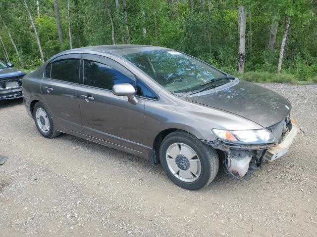 2HGFA16639H007429 - 2009 HONDA CIVIC LX-S Մոխրագույն լուսանկար 4