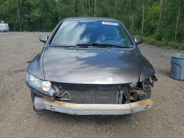 2HGFA16639H007429 - 2009 HONDA CIVIC LX-S Մոխրագույն լուսանկար 5