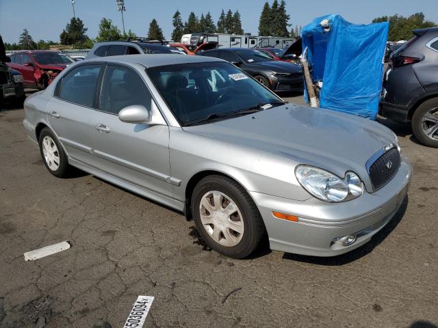 KMHWF25S35A150020 - 2005 HYUNDAI SONATA GL SILVER photo 4