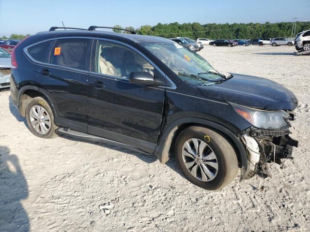 2HKRM4H71DH621227 - 2013 HONDA CR-V EXL BLACK photo 4