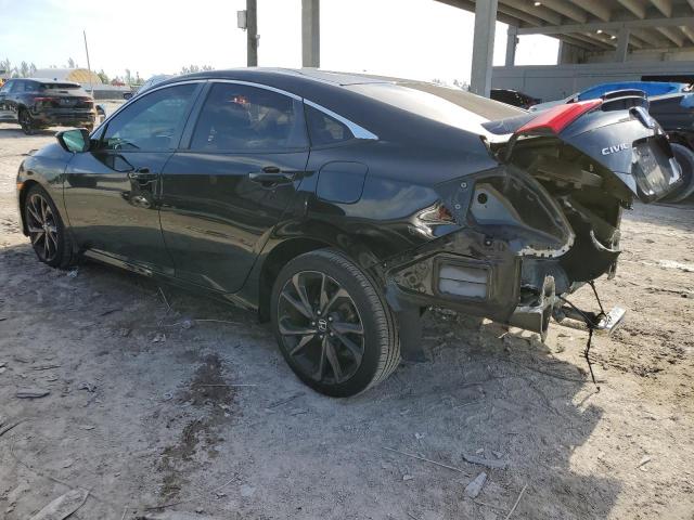 19XFC2F87LE010546 - 2020 HONDA CIVIC SPORT BLACK photo 2