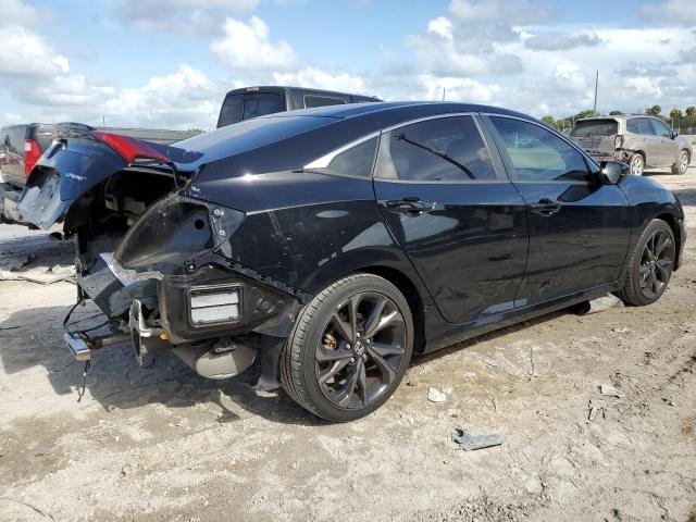 19XFC2F87LE010546 - 2020 HONDA CIVIC SPORT BLACK photo 3