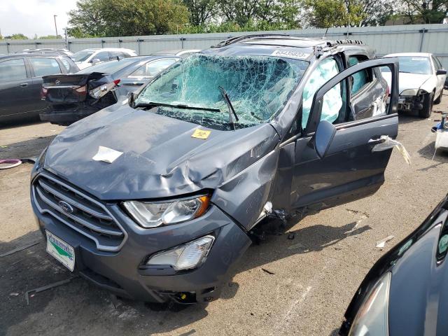 MAJ3S2GE9MC397433 - 2021 FORD ECOSPORT SE GRAY photo 1