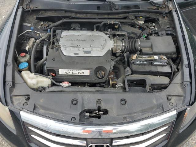 1HGCP3F8XBA017314 - 2011 HONDA ACCORD EXL შავი ფოტო 11