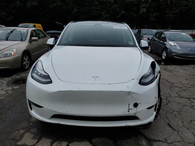 5YJYGDEE0MF146030 - 2021 TESLA MODEL Y Ақ фото 5