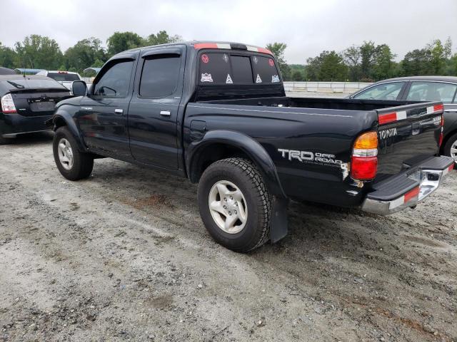 5TEGN92N13Z209765 - 2003 TOYOTA TACOMA DOUBLE CAB PRERUNNER BLACK photo 2