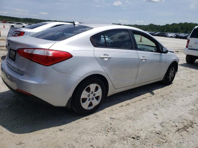 KNAFK4A65G5515357 - 2016 KIA FORTE LX SILVER photo 3