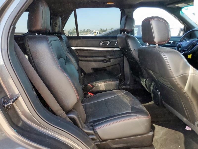 1FM5K8GT9GGC57346 - 2016 FORD EXPLORER SPORT GRAY photo 11