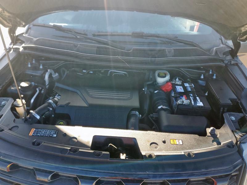 1FM5K8GT9GGC57346 - 2016 FORD EXPLORER SPORT GRAY photo 12