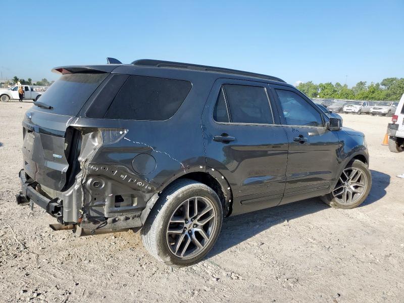 1FM5K8GT9GGC57346 - 2016 FORD EXPLORER SPORT GRAY photo 3