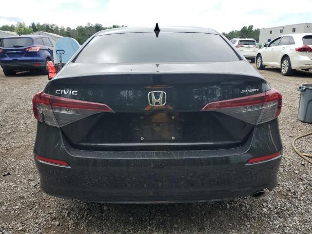 2HGFE2F57SH100462 - 2025 HONDA CIVIC SPORT BLACK photo 6
