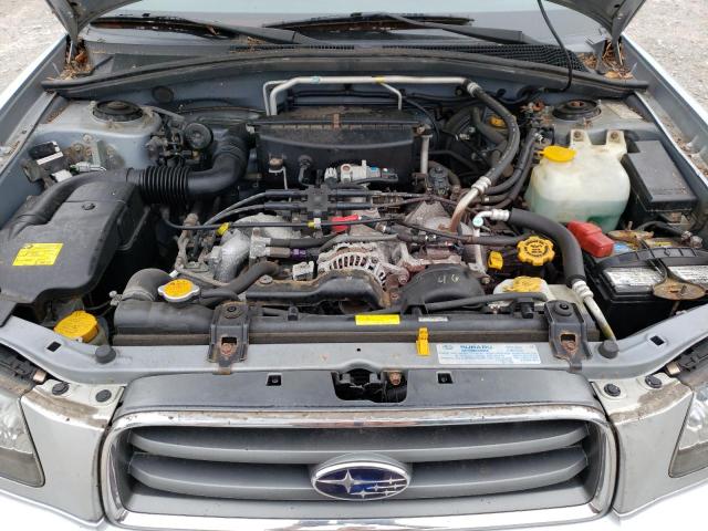JF1SG65644H761485 - 2004 SUBARU FORESTER 2.5XS Серебристый фото 12