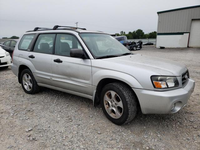 JF1SG65644H761485 - 2004 SUBARU FORESTER 2.5XS Серебристый фото 4
