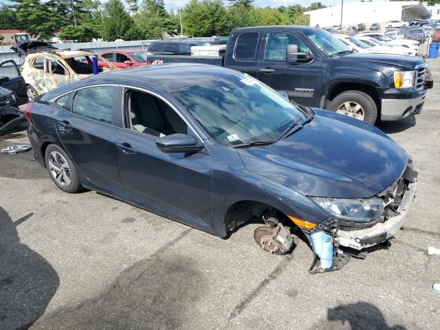 2HGFC2F64KH578451 - 2019 HONDA CIVIC LX BLUE photo 4