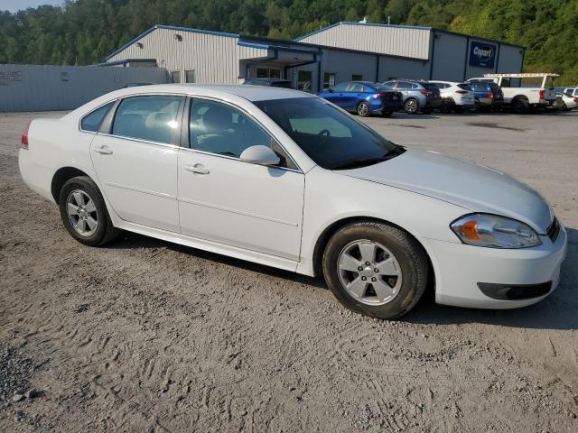 2G1WB5EK5A1202567 - 2010 CHEVROLET IMPALA LT WHITE photo 4