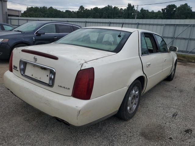 1G6KD54YX2U288473 - 2002 CADILLAC DEVILLE WHITE photo 3