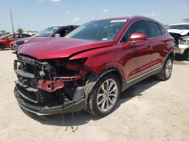 5LMCJ2C98KUL08778 - 2019 LINCOLN MKC SELECT Կարմիր լուսանկար 1
